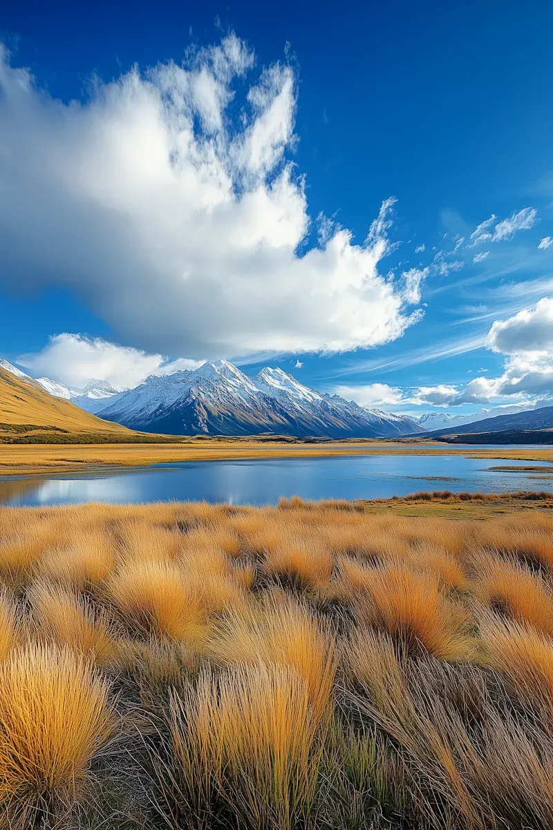 A bright alpine landscape where open distance, exposure, and scale instantly change how a scene would feel and unfold.