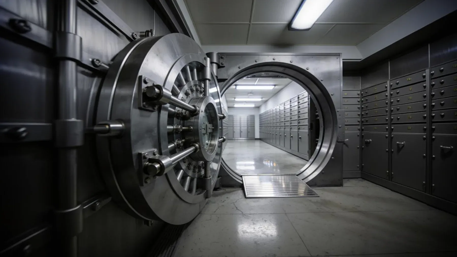 An open records vault represents the point at which the blackmailer's demand creates a physical deadline, a custody risk, and evidence of a second offense.