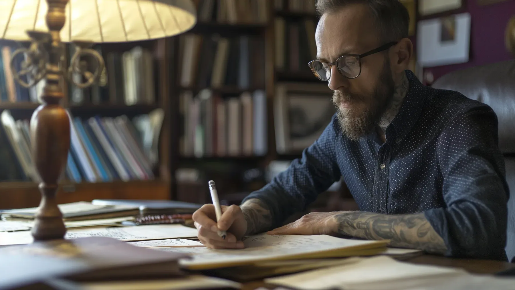 A writer reviewing dialogue in context to find ambiguity, clutter, and misplaced attribution.