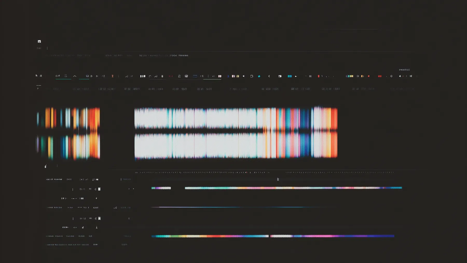 An audio waveform becomes a usable clue only when readers understand which repeated pattern matters and what conclusion it supports.