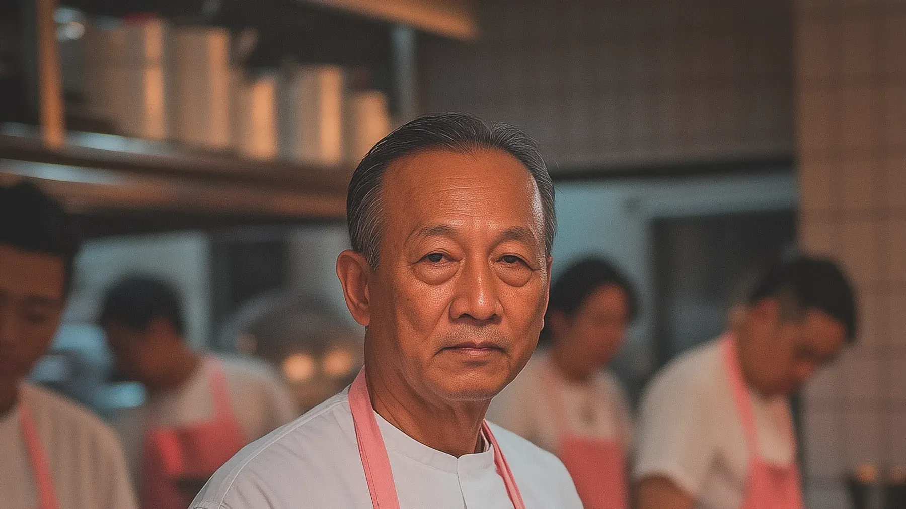 A kitchen team working behind one leader makes the overlooked option visible: trained people already possess knowledge that concentrated authority fails to use.