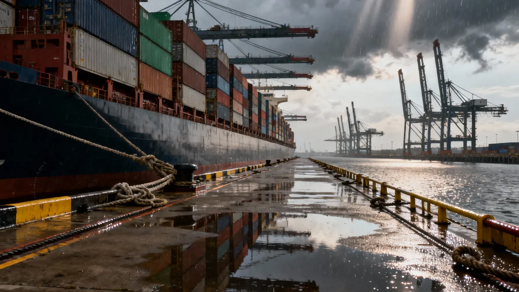 Ports and other sustained contact zones create the bilingual communities through which vocabulary enters a language.