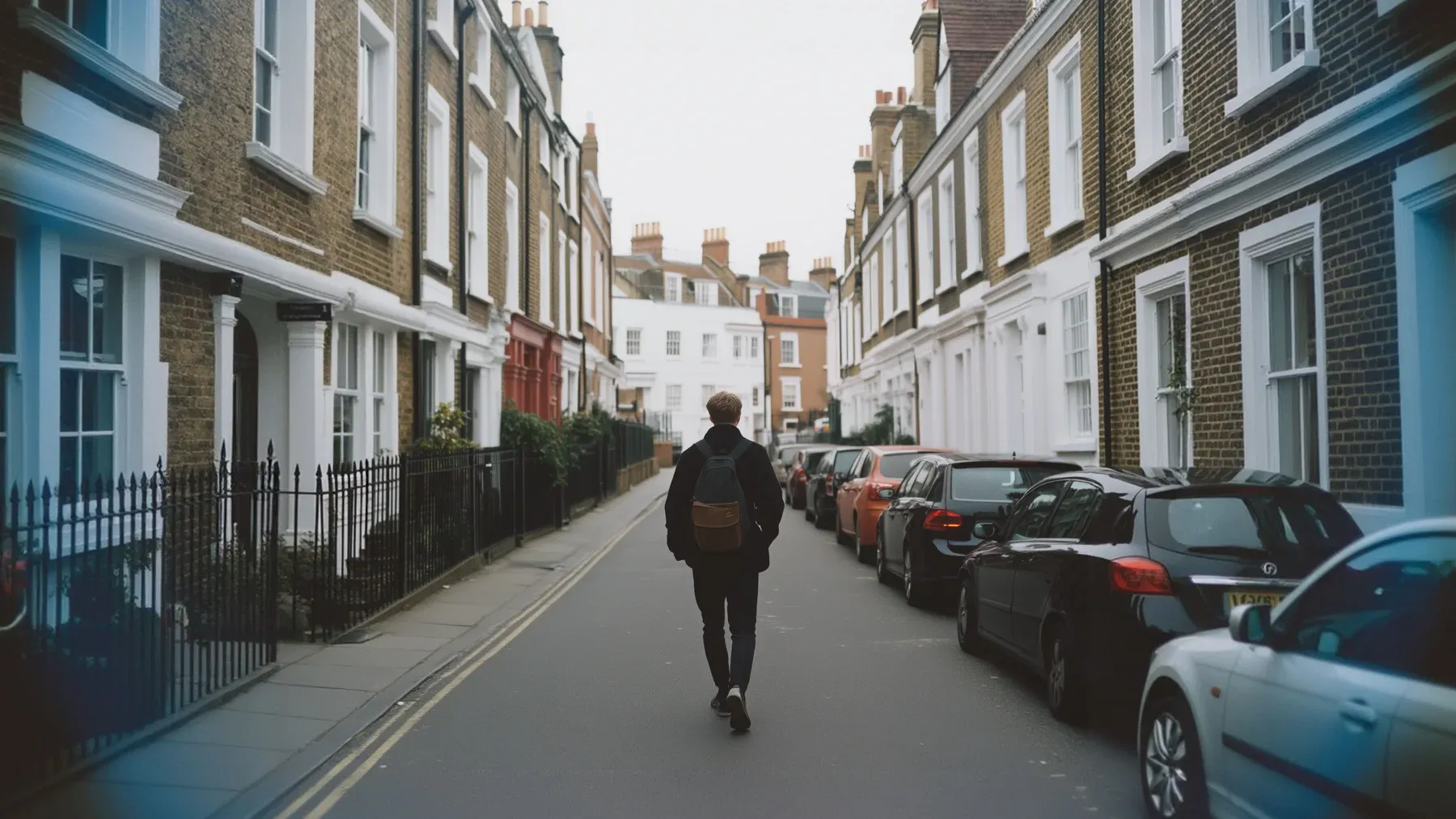 A solitary person walking down a quiet street, carrying their training into a future where the next decision belongs to them.