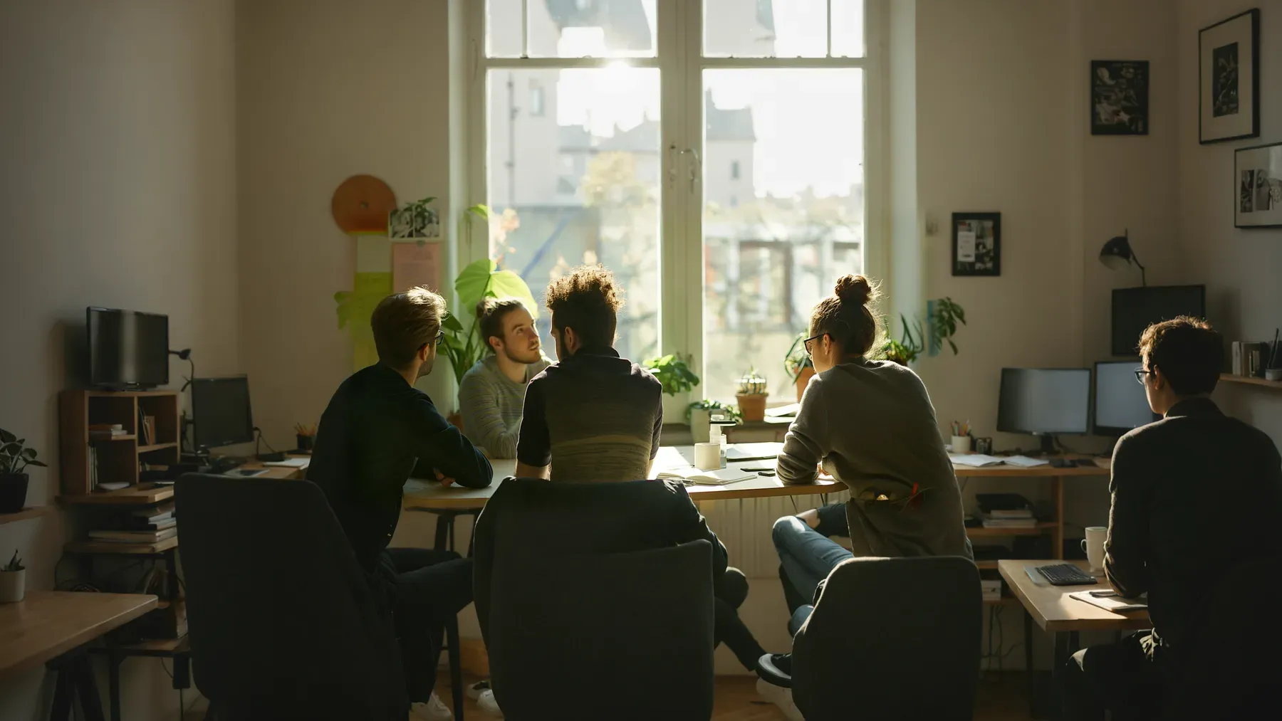 A focused group discussion evokes the competing expertise, values, and authority that keep several opponents from collapsing into one interchangeable argument.
