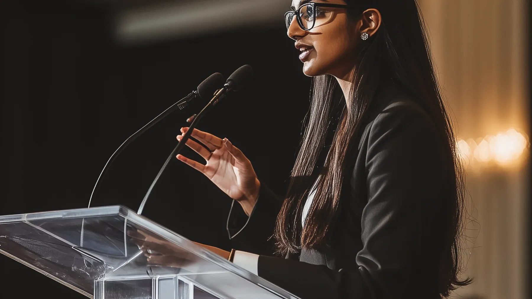 Audience Response Makes a Public Speech Dramatic