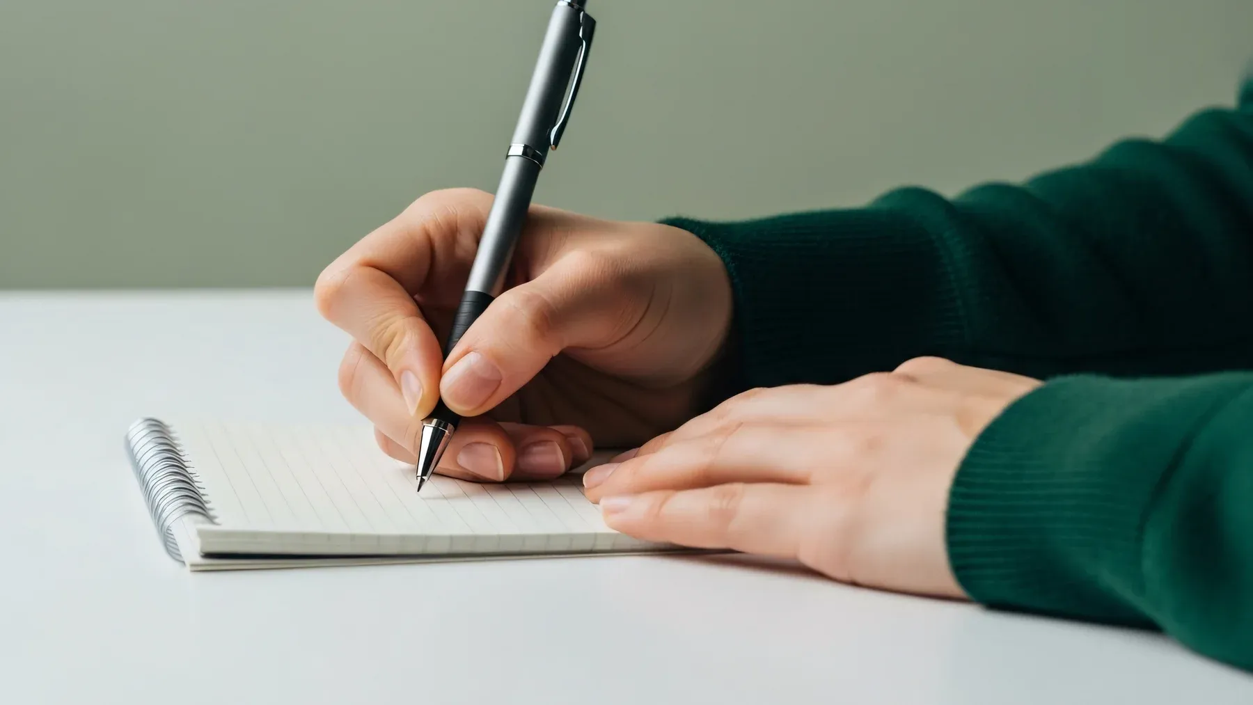 A handwritten incident log gives the narrator, addressee, and reader the same physical evidence while leaving its meaning open to dispute.