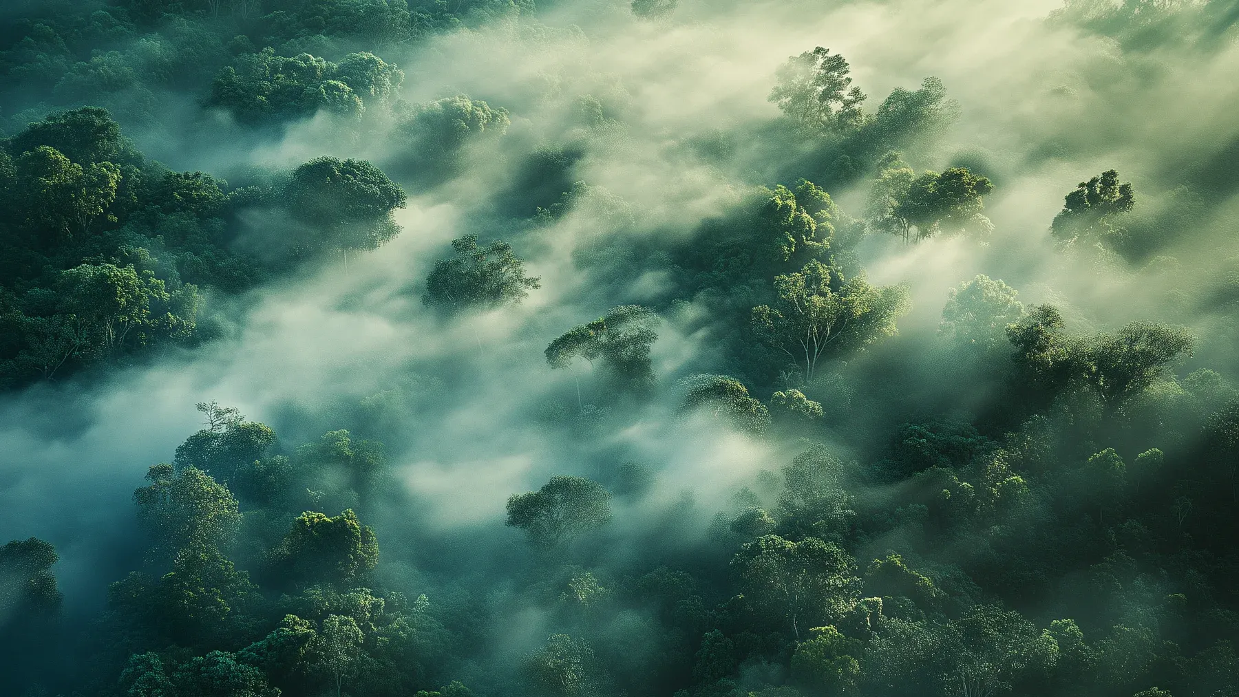 Smoke moving across a forested ridge gives the remembered event a visible clock while the later narrator interprets it from another time.