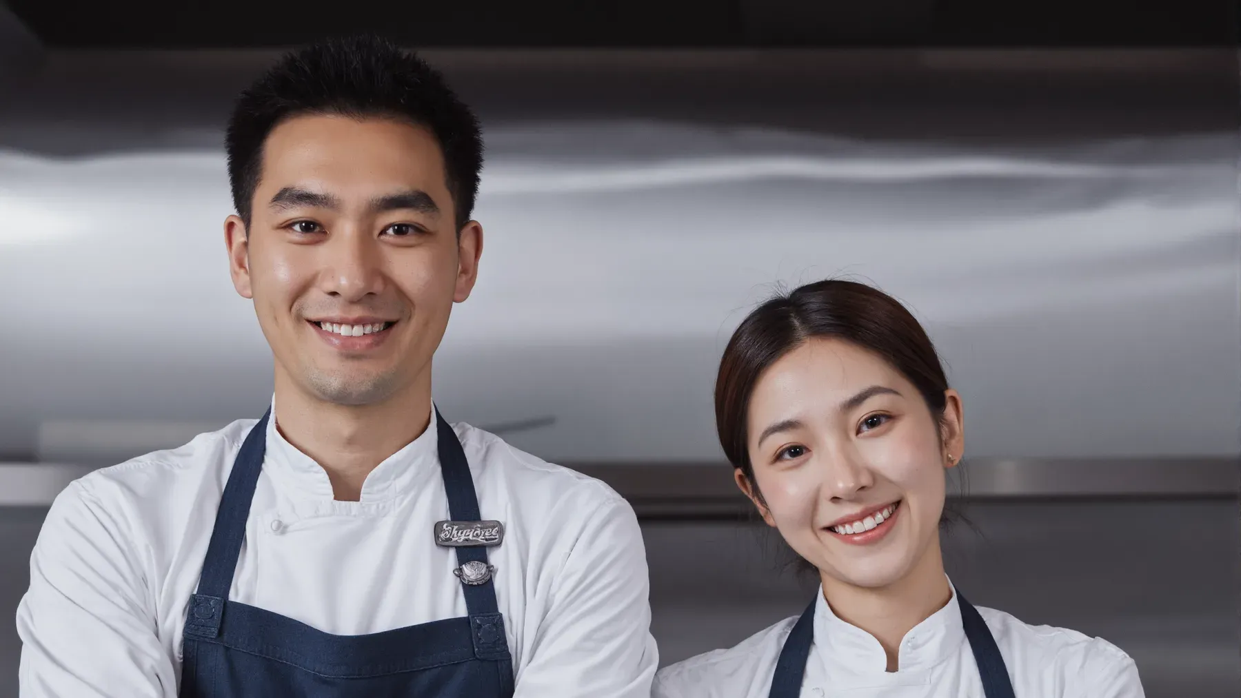 Two chefs sharing the same professional space represent an ending in which responsibility has boundaries, witnesses, and more than one capable decision-maker.