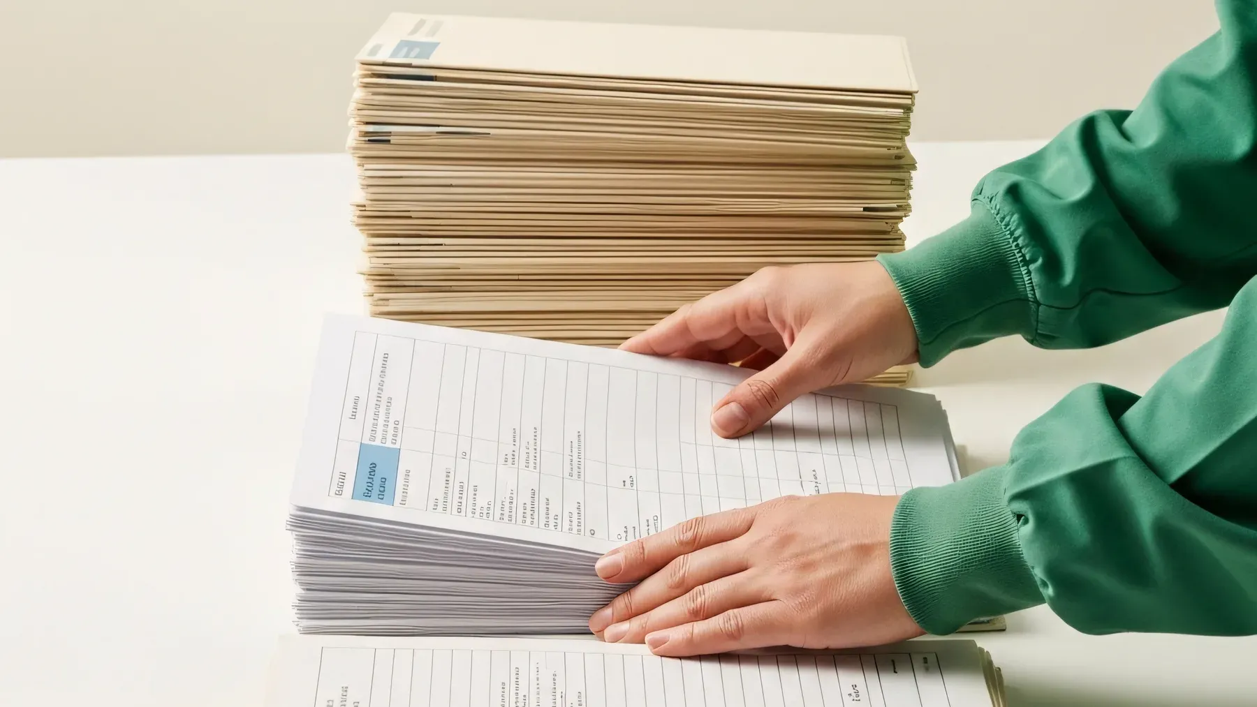 A handwritten account beside objective records, allowing readers to compare what the narrator claims with evidence already present in the story.