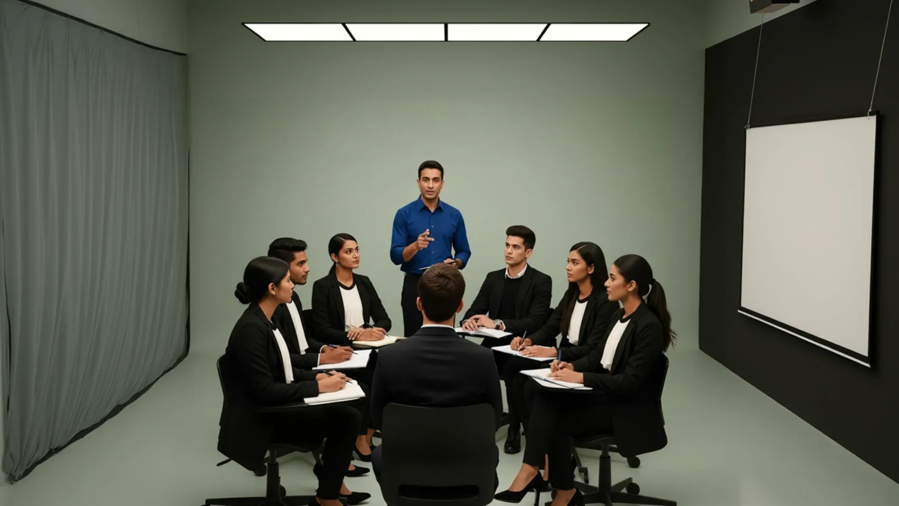 A formal meeting where evidence becomes testimony, disagreement, and an institutional decision with consequences.