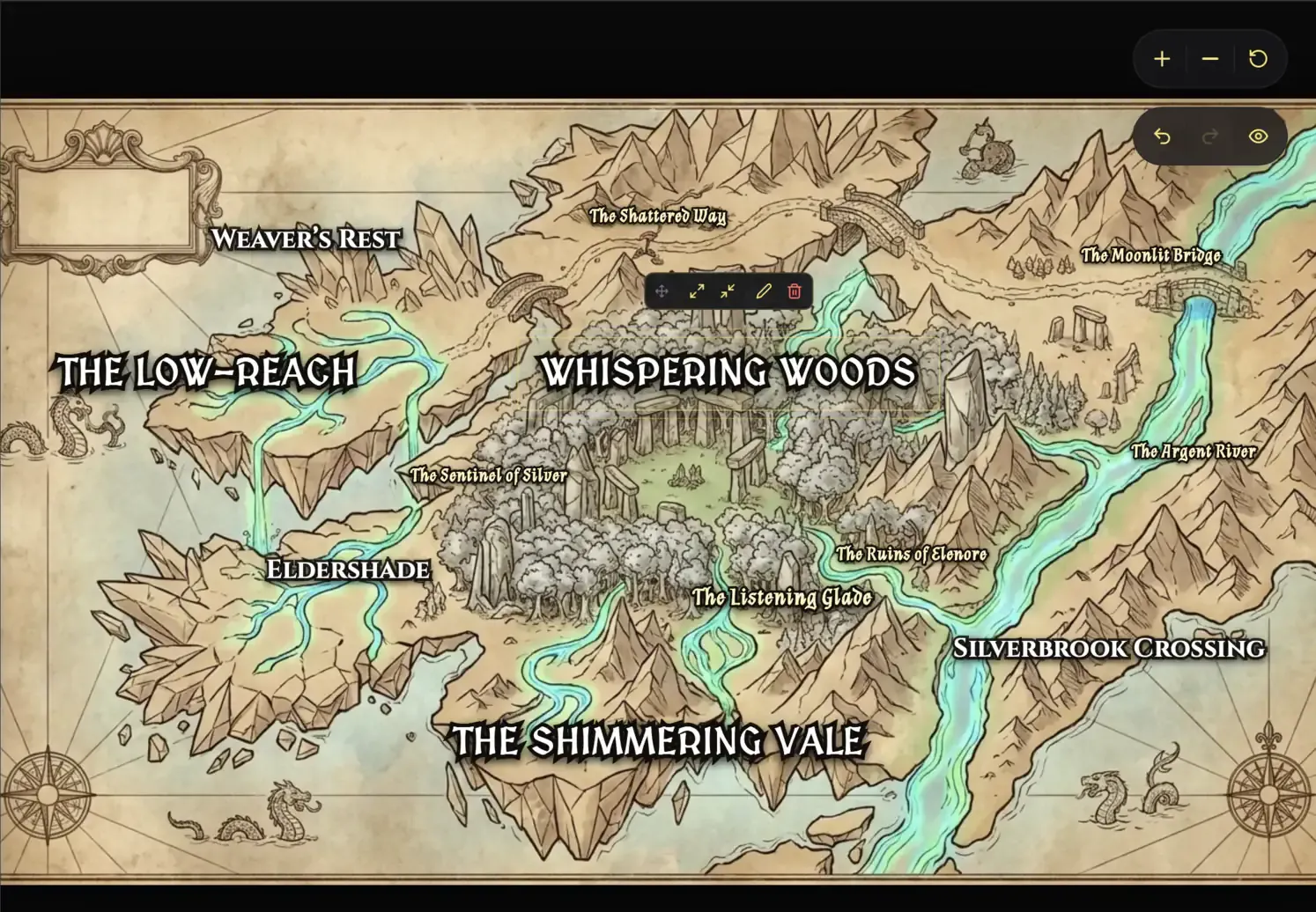 NovelOS worldbuilding and cartography workspace